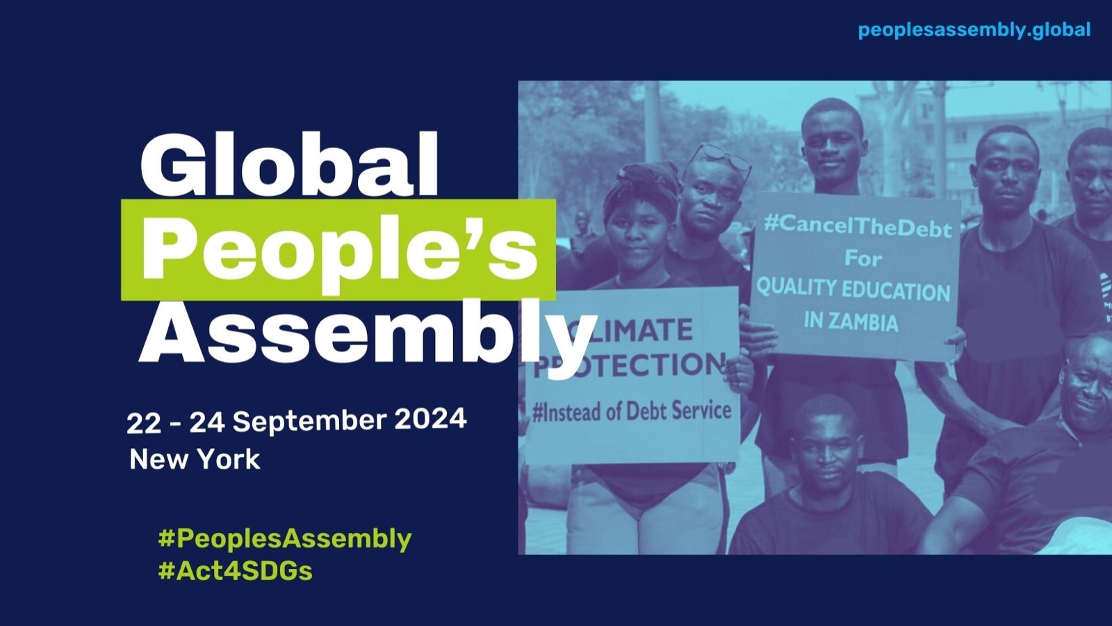 Civil Society Confronts Global Leaders at the UN ‘Summit of the Future’Demanding Radical Changes of the International Financial Architecture