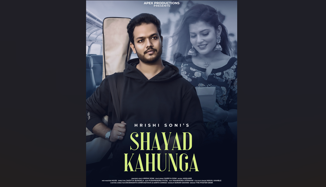 New Song "Shayad Kahunga" Captivates Listeners with Soulful Melody and Stunning Visuals