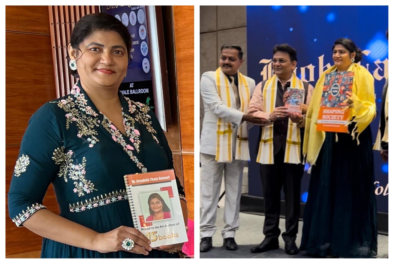 Dr. Thejo Kumari Sets World Record with 15 Book Launches in One Day