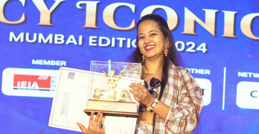 Mumbai's Priyanka Jain Honored with Digital Marketing Award by Arbaaz Khan at World Trade Center