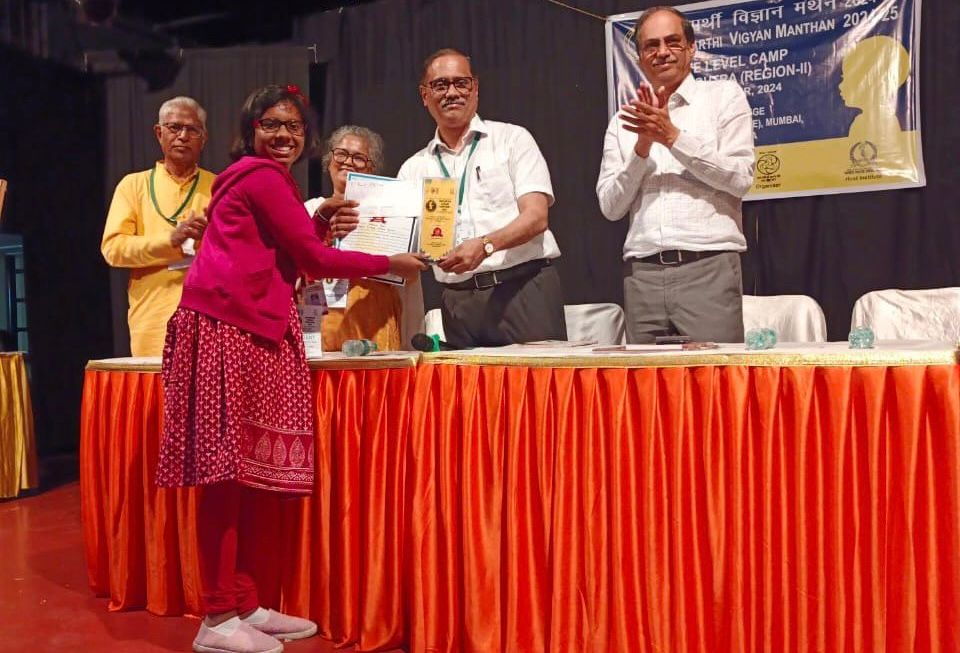 Aadhya Paul: A Young Scientist Leading the Way in Vidyarthi Vigyan Manthan 2024-25