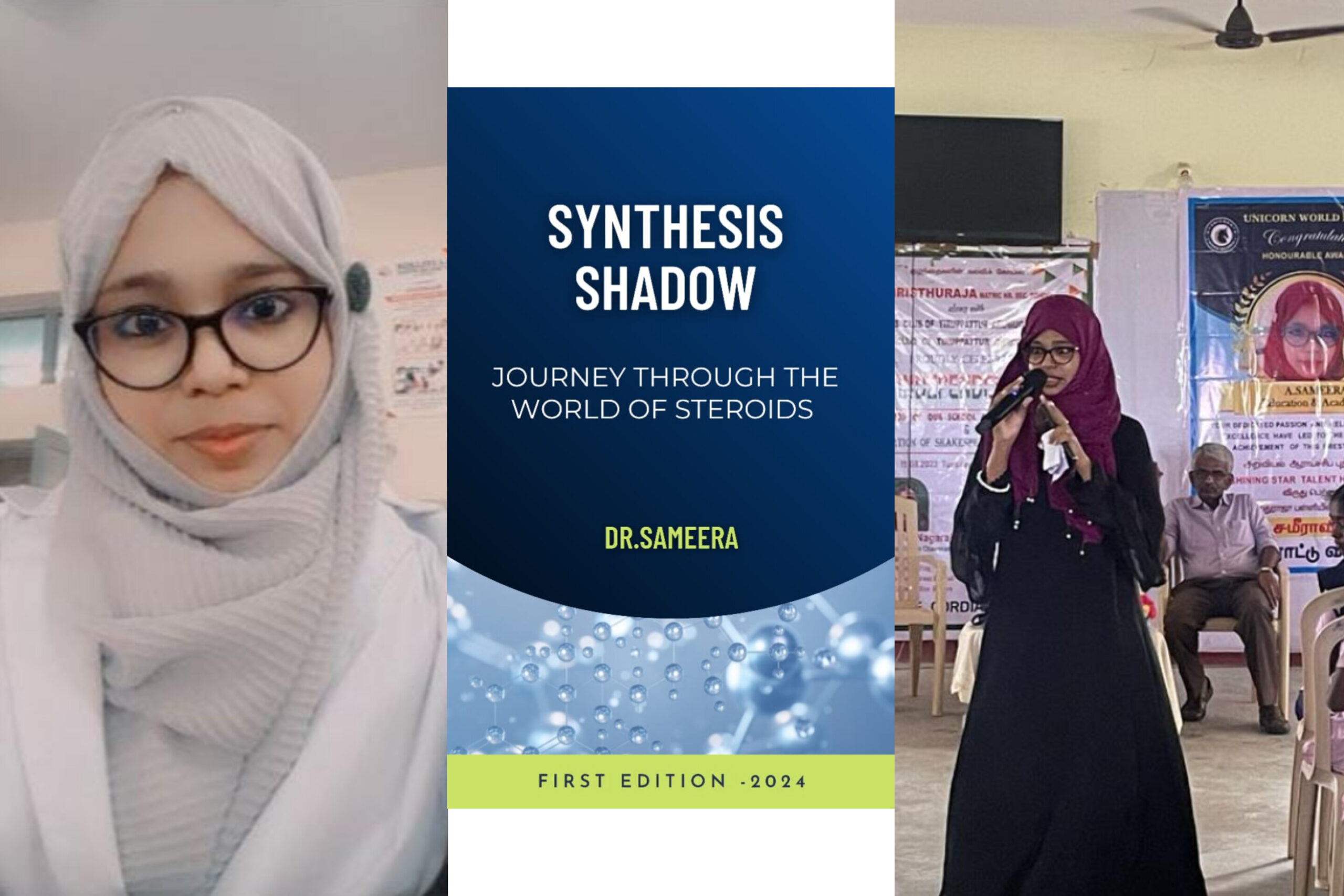 Dr. Sameera, 20-Year-Old Biochemist and Author, Set to Receive Honorary Doctorate Amid Groundbreaking Literary and Scientific Achievements