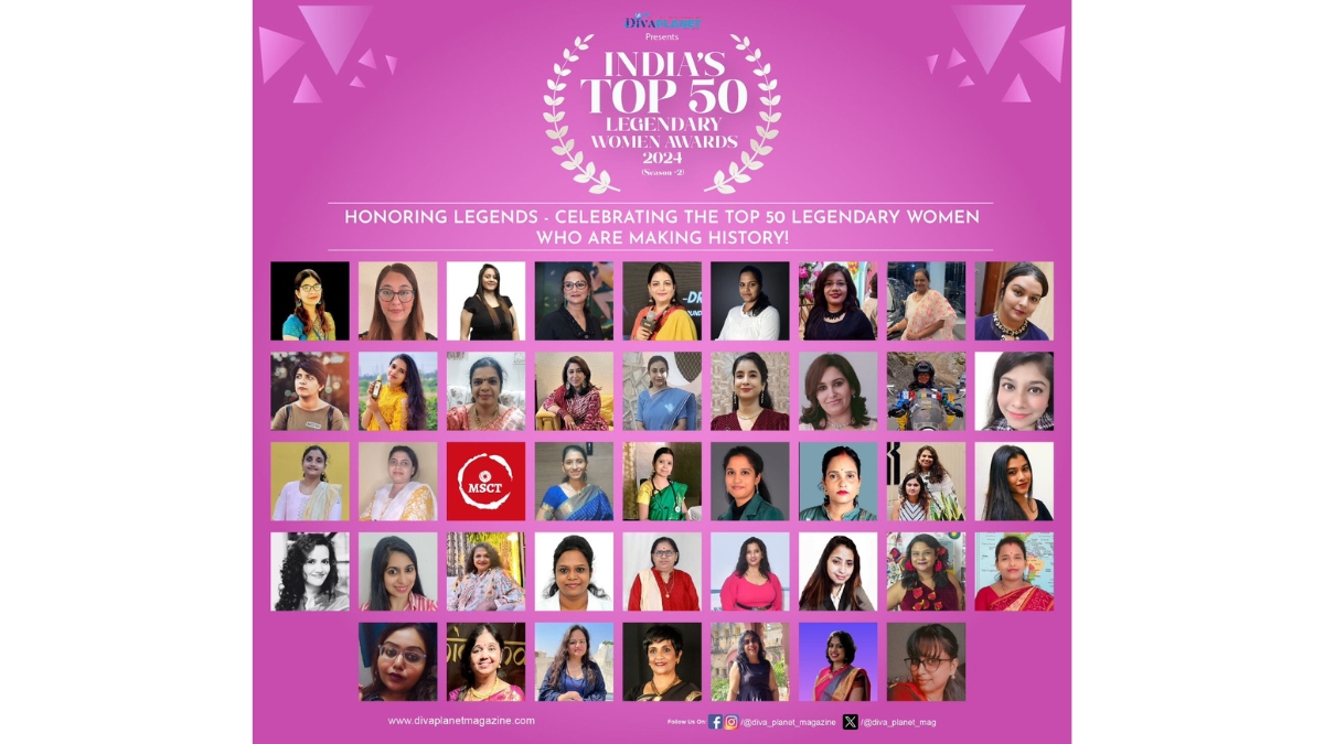 Winners of Top 50 Legendary Women Awards 2024 - Season 2
