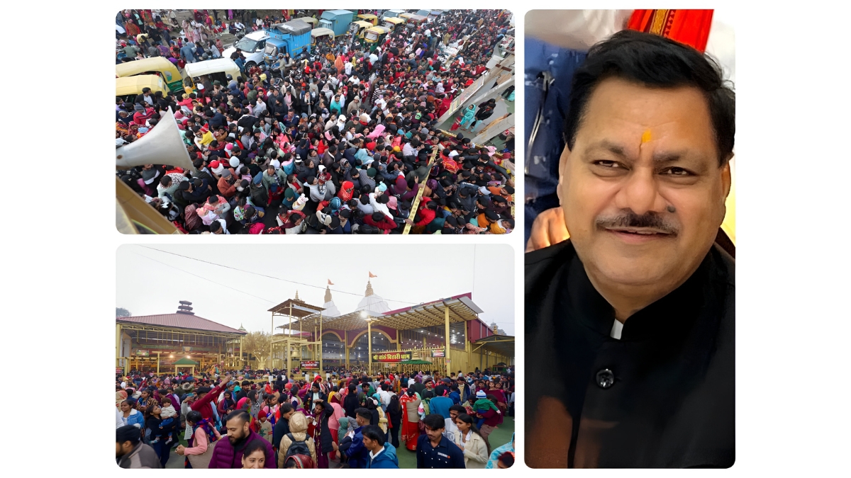 15 Lakh Devotees Reached Khatu Shyam Delhi Dham On New Year- Tree Man Ghanshyam Gupta Zaveri