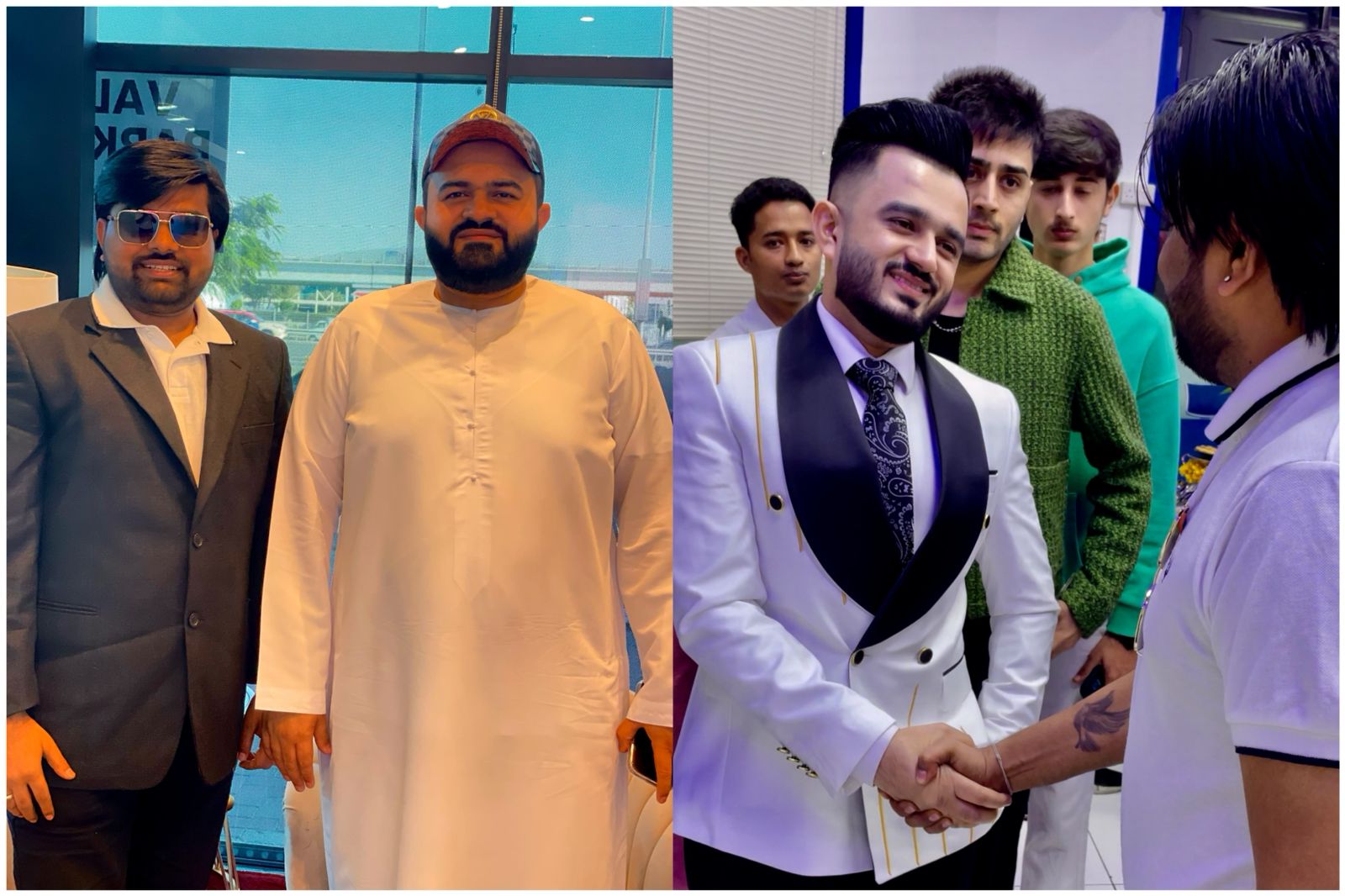 Zamzam Company CEO Chhote Bhai-Bade Bhai gave a grand welcome to Indian writer Devhari Sirvi in ​​Dubai