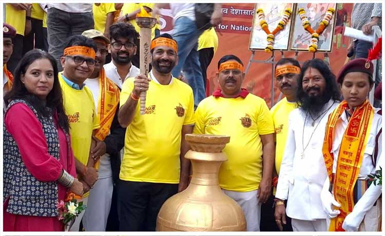 Ample Mission partners with “Run for Nation” in Thane in the month of Swami Vivekananda Jayanti