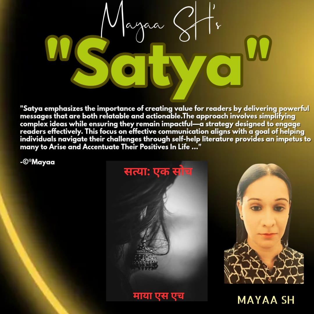 Firebrand Feminist Mayaa SH Conceptualises her book "Satya : Ek Soch " during Load The Box Book Fair
