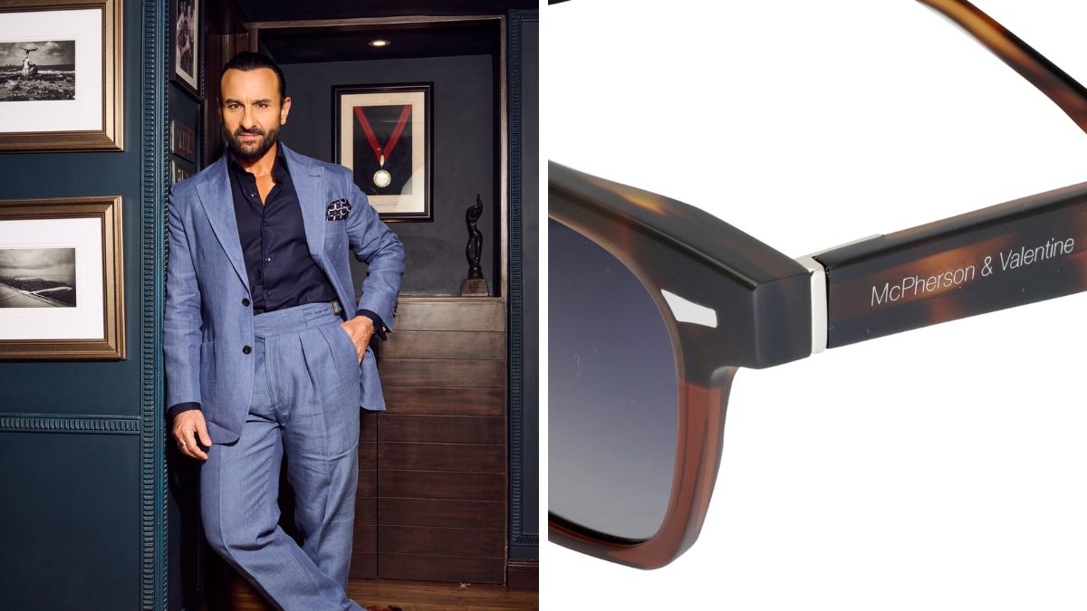 Saif Ali Khan Becomes the face of McPherson &amp; Valentine Sunglass