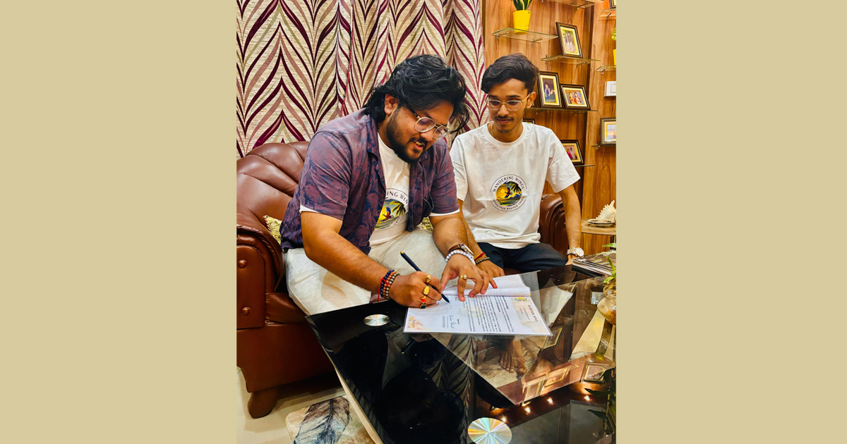 ‘‘Wandering Wings’’ Signs First Brand Ambassador, Mr. Anirban Bhowmik, to Celebrate New Venture's Milestone