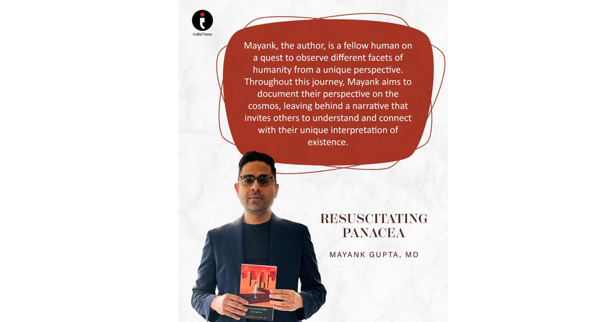 Unlock the Secrets to Ultimate Healing: Discover 'Resuscitating Panacea' by Author Mayank Gupta