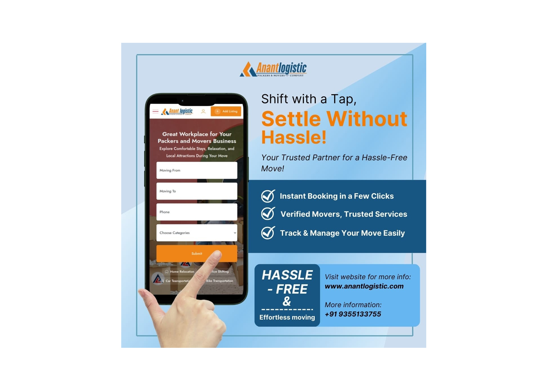 Anant Logistic: The Best Packers and Movers in Delhi for Seamless Relocation