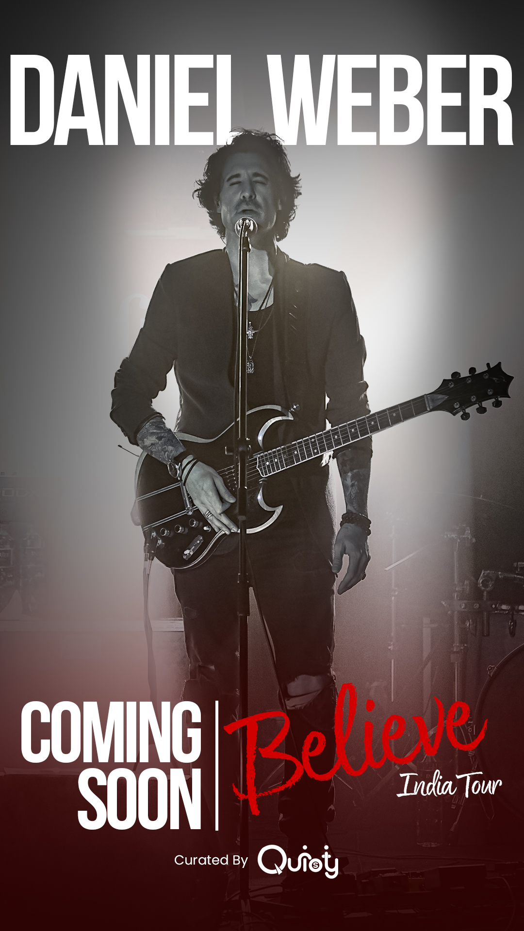 Daniel Weber’s ‘Believe India Tour’ Set to Rock India from March 21-30