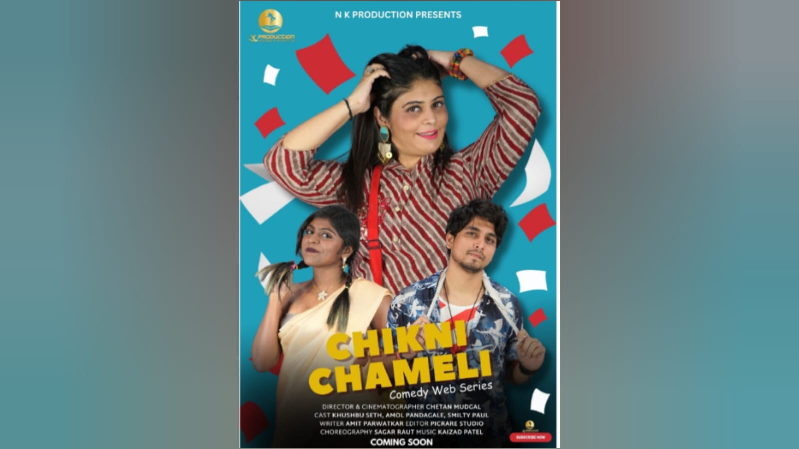 Chikni Chameli: A Comedy Web Series Bringing Laughter and Creativity to Audiences