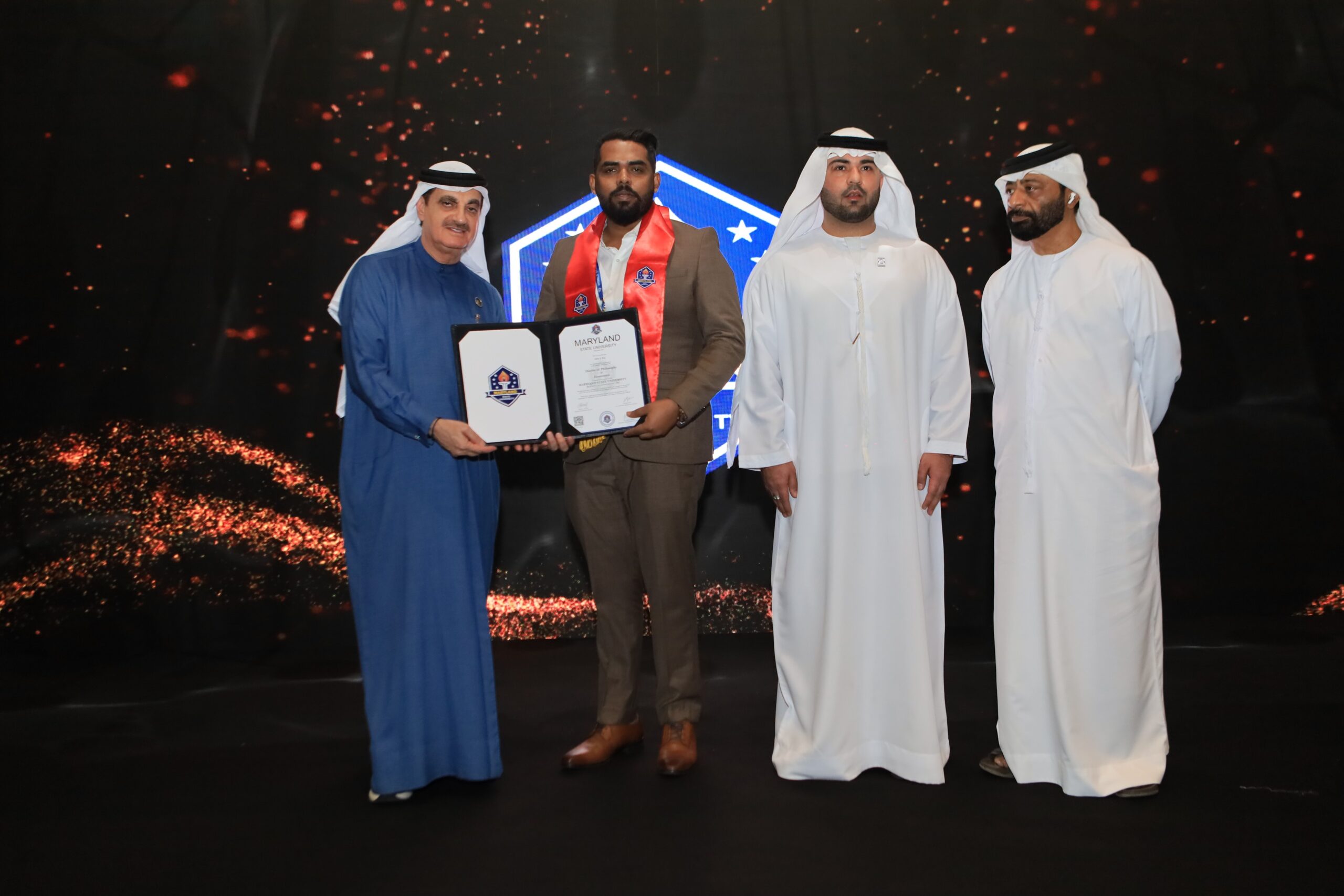 Abin C Raj Honored with Doctorate in Economics at BITS Pilani, Dubai – A Global Beacon in Educational Transformation