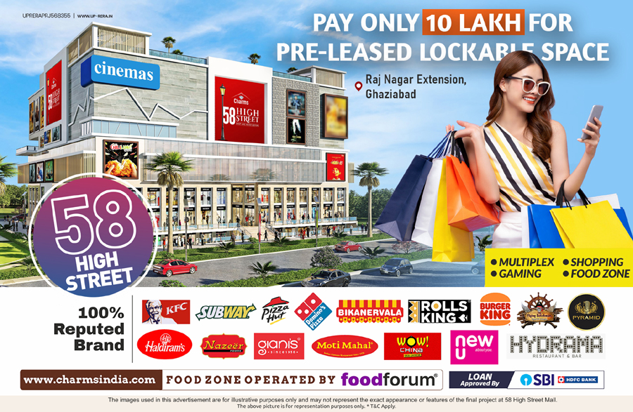 Invest in 58 High Street: A Landmark Commercial Hub by Charms India