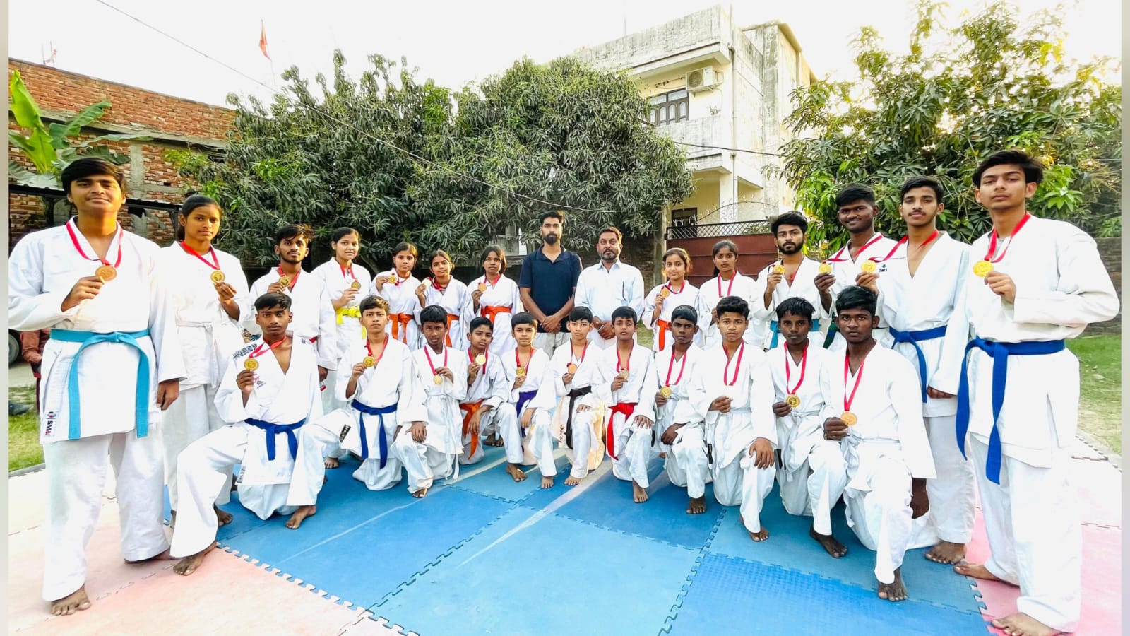 Karatekas of Darbhanga District Selected for Bihar State Karate Championship
