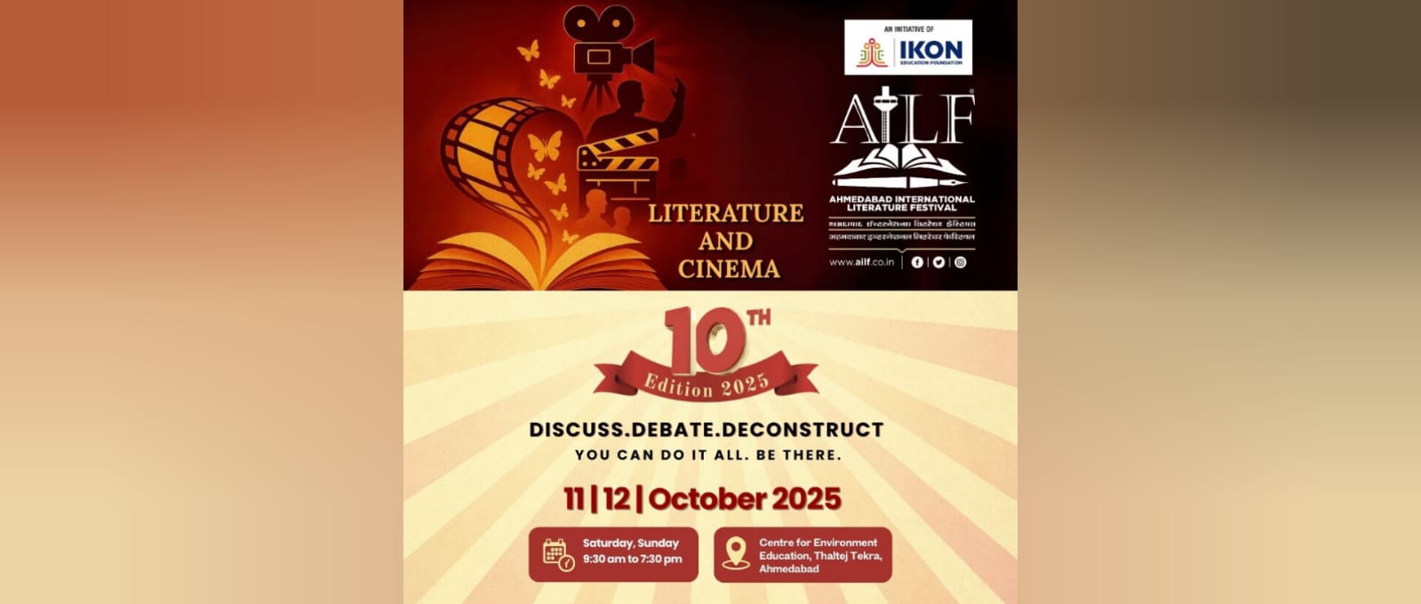 ‘Literature and Cinema’ Announced as the Theme of AILF 2025