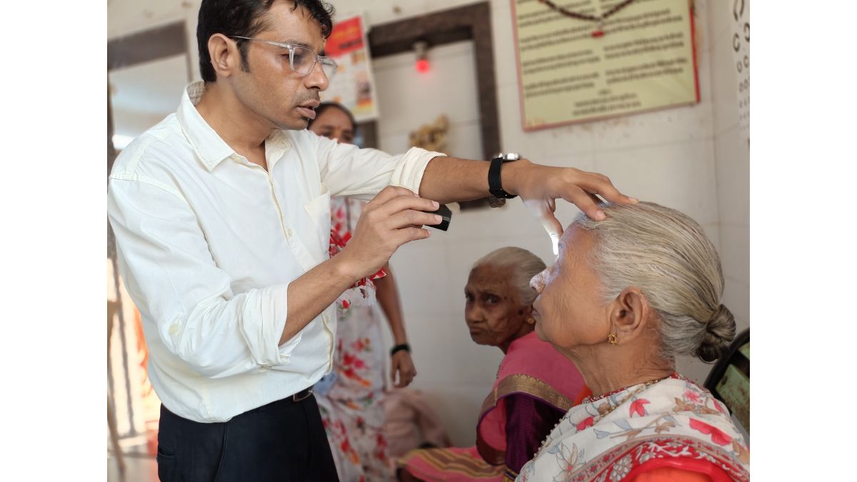 Paranubhuti Foundation's Grass Root Level Netra Seva Mission to Save Eyes of People