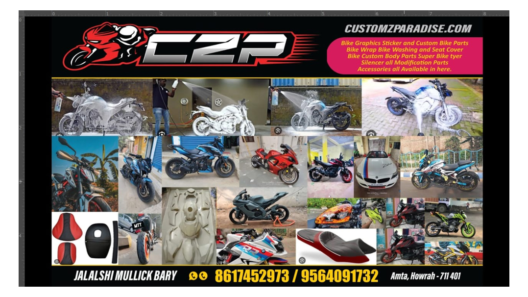 Sheikh Imran's Custom Paradise Merges Style and Safety in India's Motorcycle Modification Market