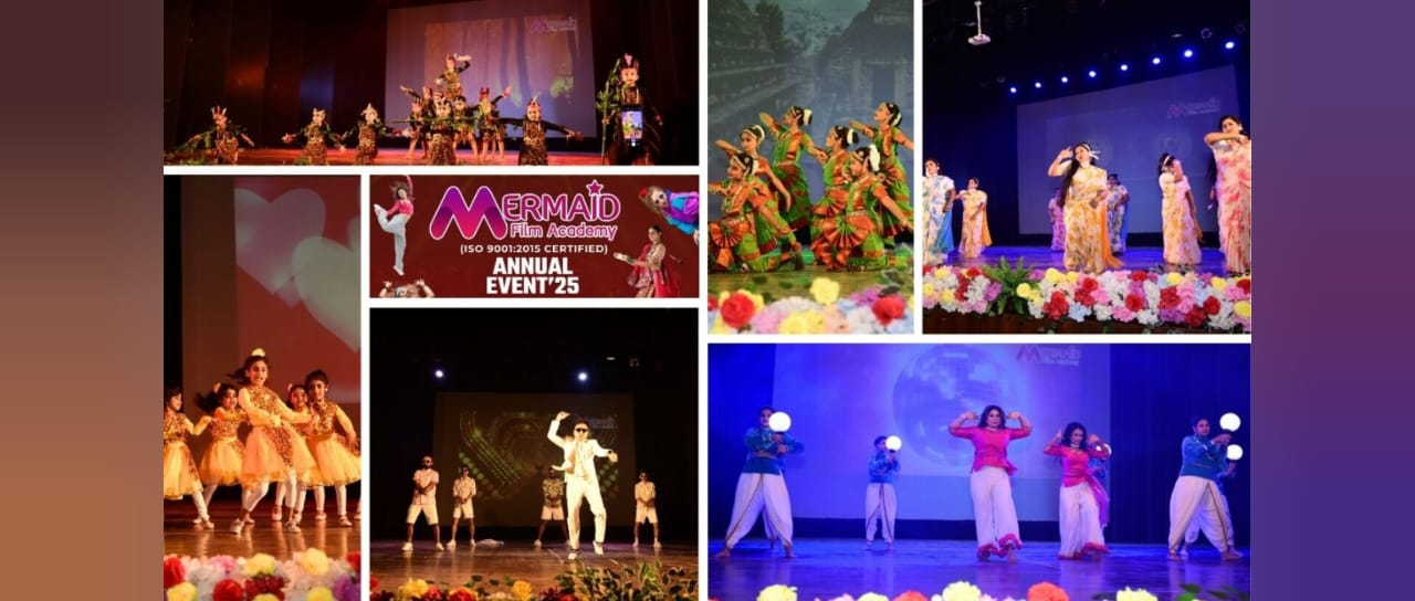 Mermaid Film Academy Hosts a Spectacular Annual Event 2025 at Jai Hind Auditorium, Kolkata