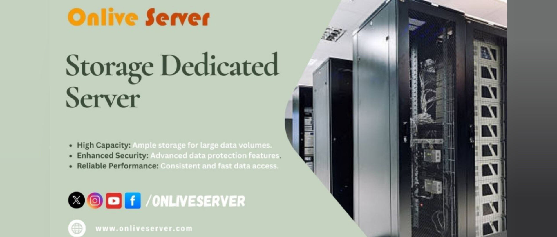 Onlive Server Announces the Launch of Advanced Storage Dedicated Server Hosting Solution