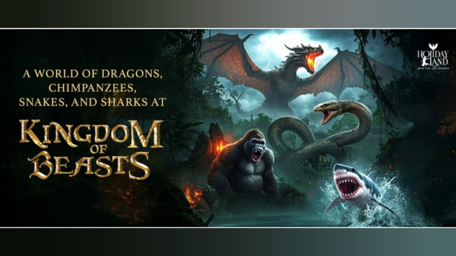 The Kingdom of Beasts: Indore’s Wildest Summer Adventure for Kids from 3rd May to 15th June