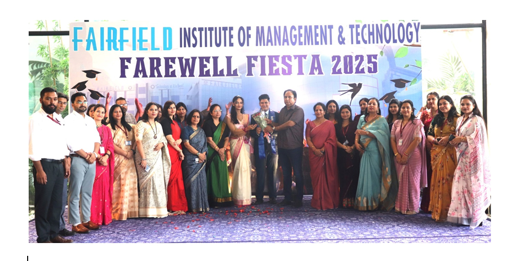 Farewell Party Organised at Fairfield Institute of Management and Technology