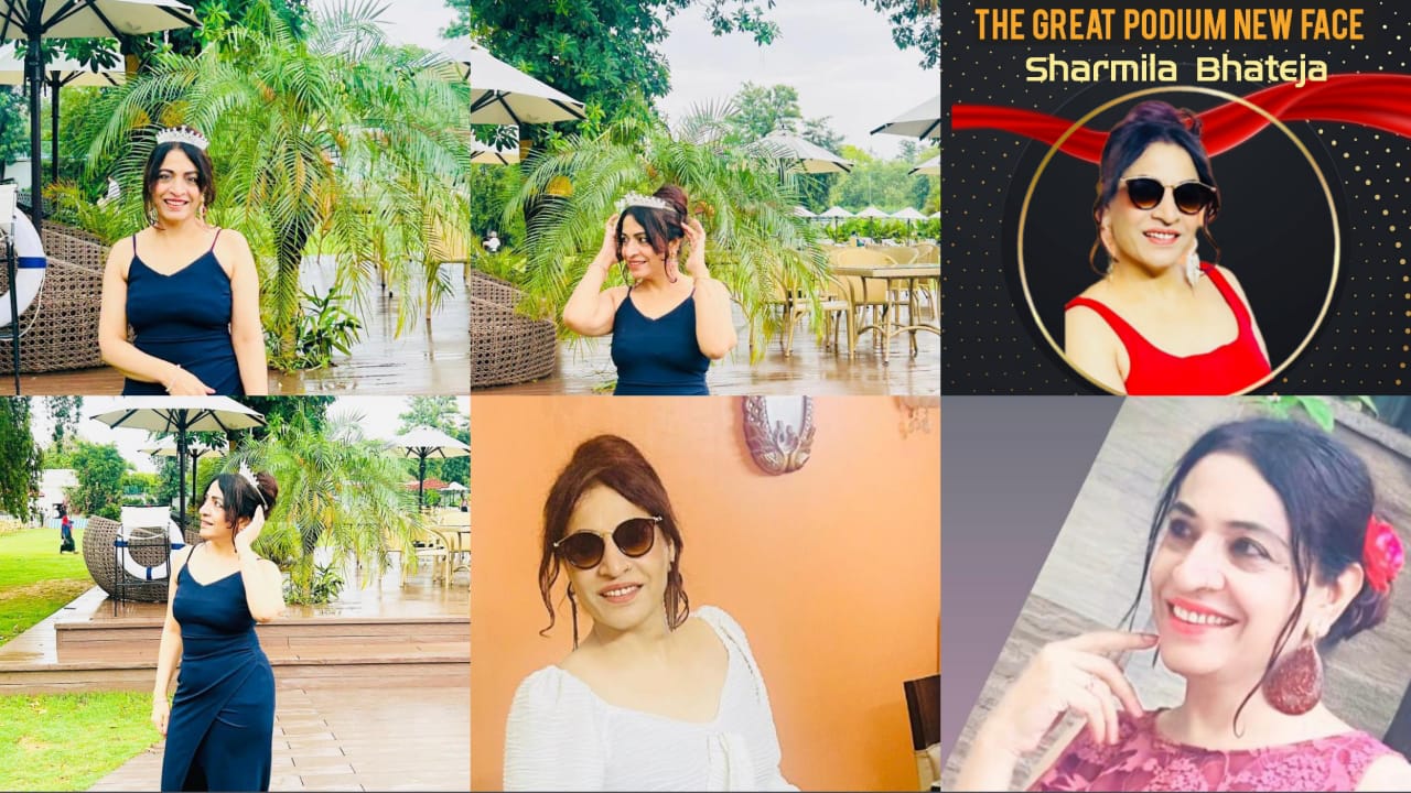 The Great Podium New Face and Rising Star : Sharmila Bhateja