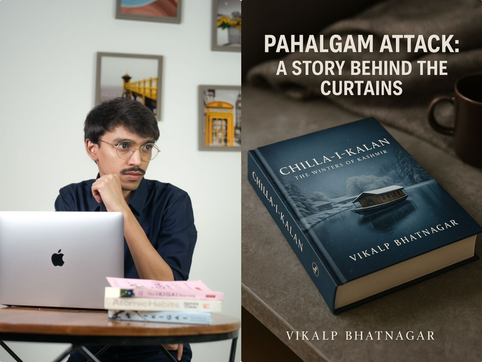 “Chilla-i-Kalan: The Winters of Kashmir” — Vikalp Bhatnagar’s Debut Novel Weaves Love, Tragedy, and Resilience in the Valley