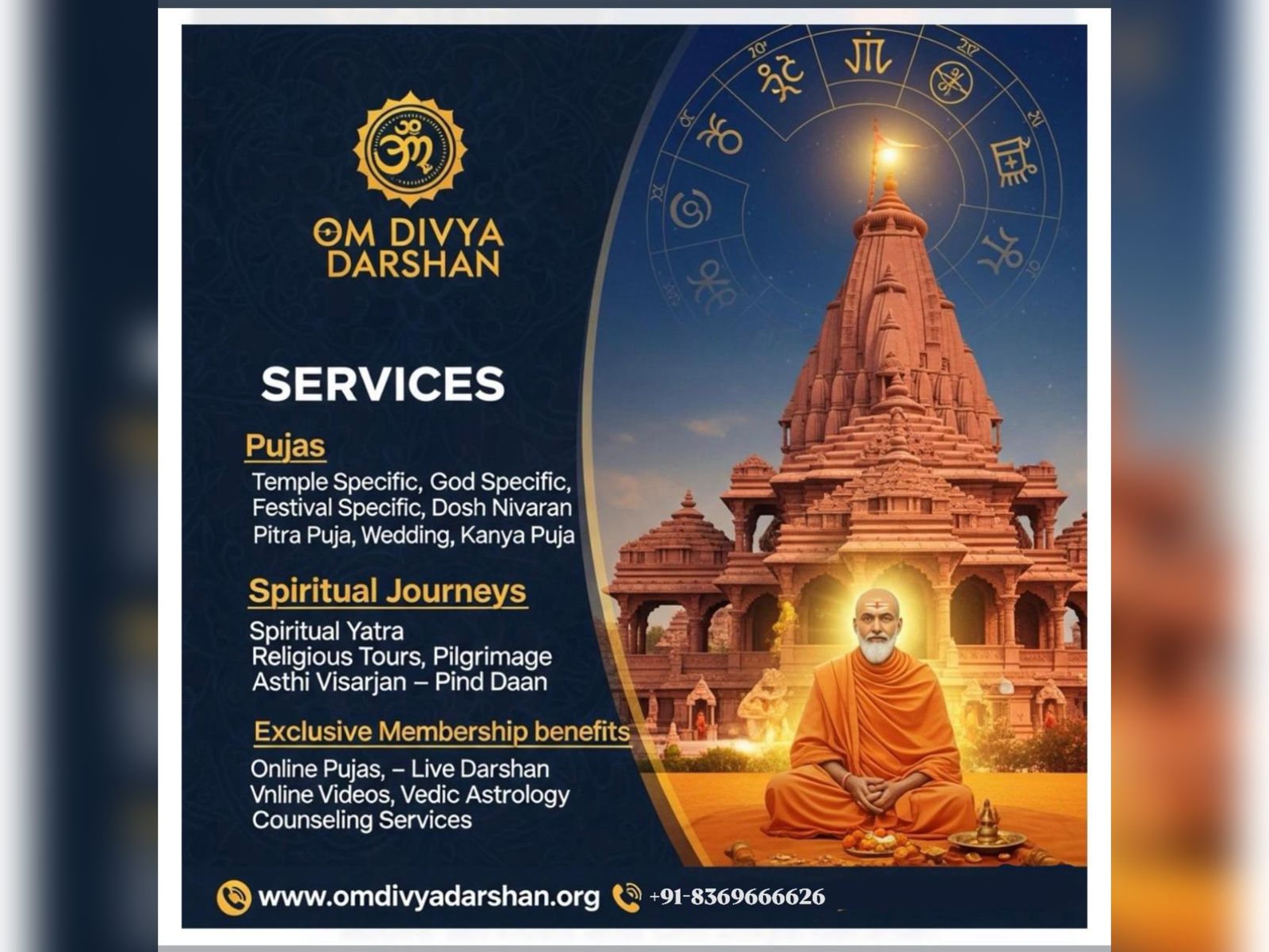 Om Divya Darshan: Bridging Faith, Tradition, and Spiritual Convenience Across India and Beyond