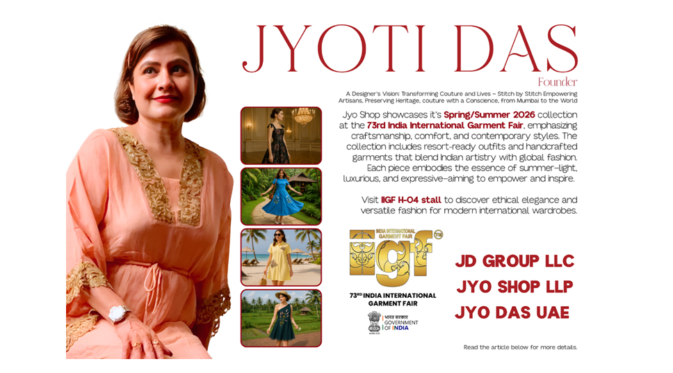 JYO DAS: Where Indian Artistry Meets Global Luxury