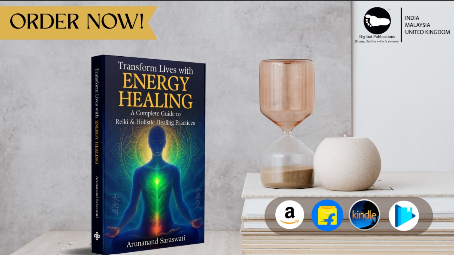 Transform Lives with Energy Healing: A Complete Guide to Reiki and Holistic Healing Practices by Arunanand Saraswati
