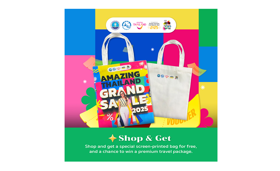 TAT is Launching the Amazing Thailand Grand Sale 2025 Project