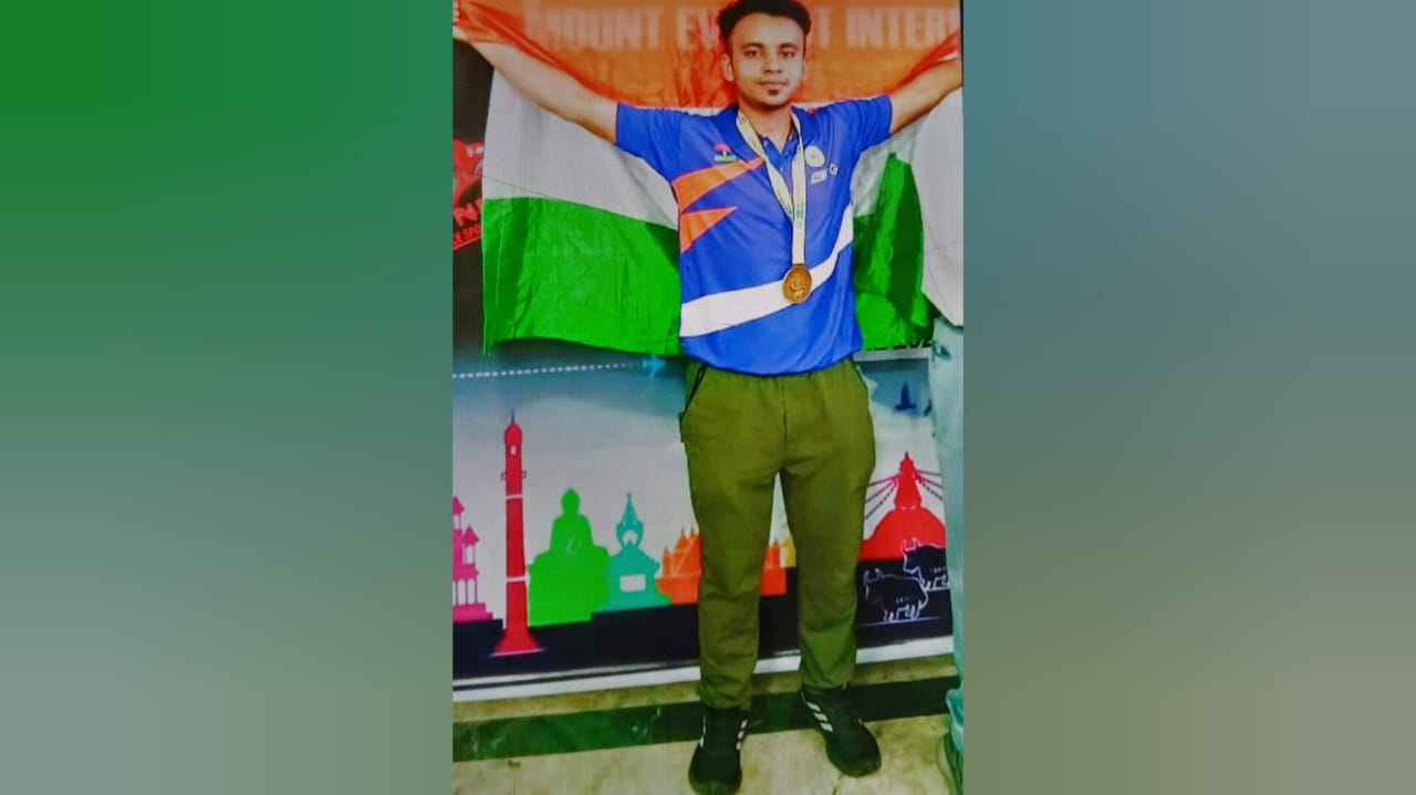 Indian Athlete Iqbal Hussain Dominates in South Asian Games 2025 by winning Gold for INDIA