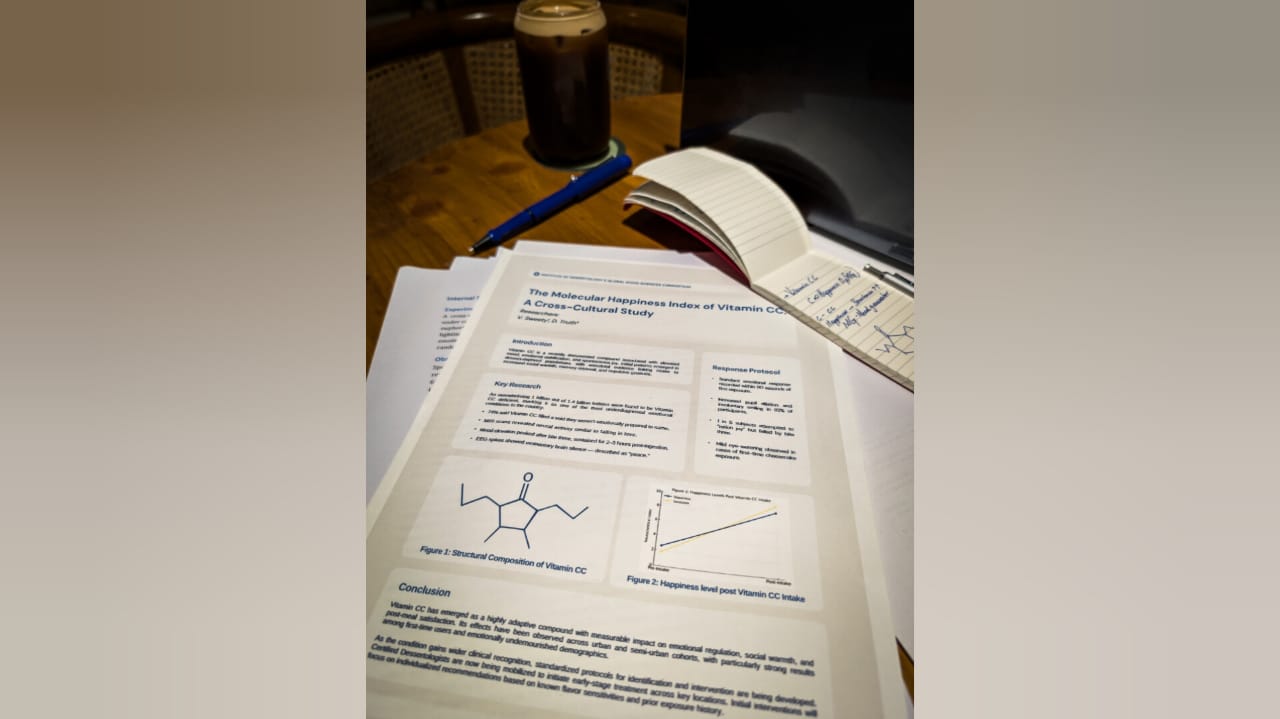 Latest Peak Bengaluru moment: Vitamin CC discovered in a Cafe