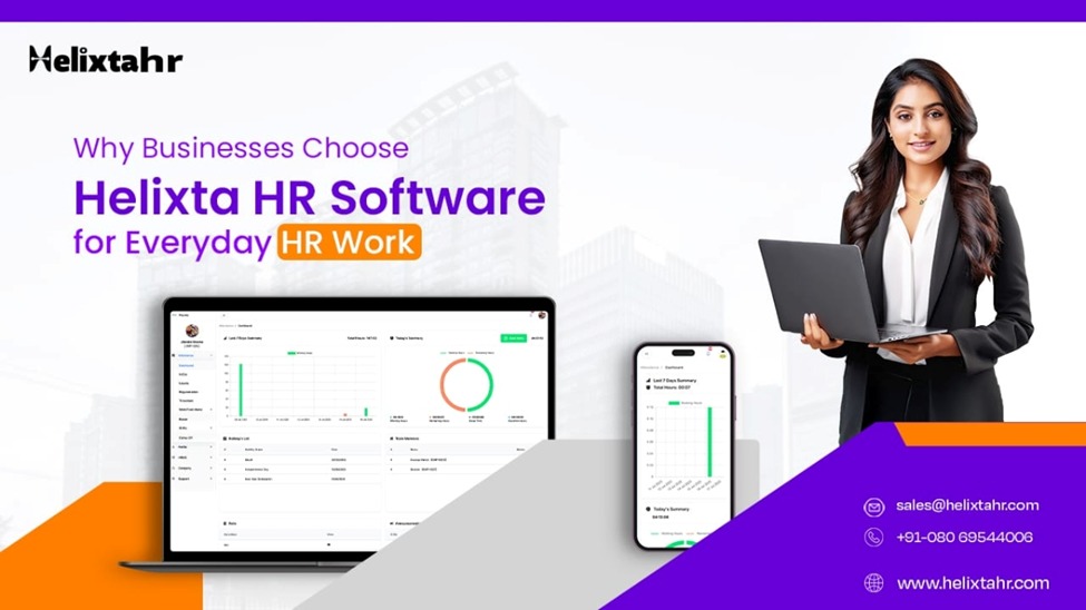Why Businesses Choose Helixta HR Software for Everyday HR Work