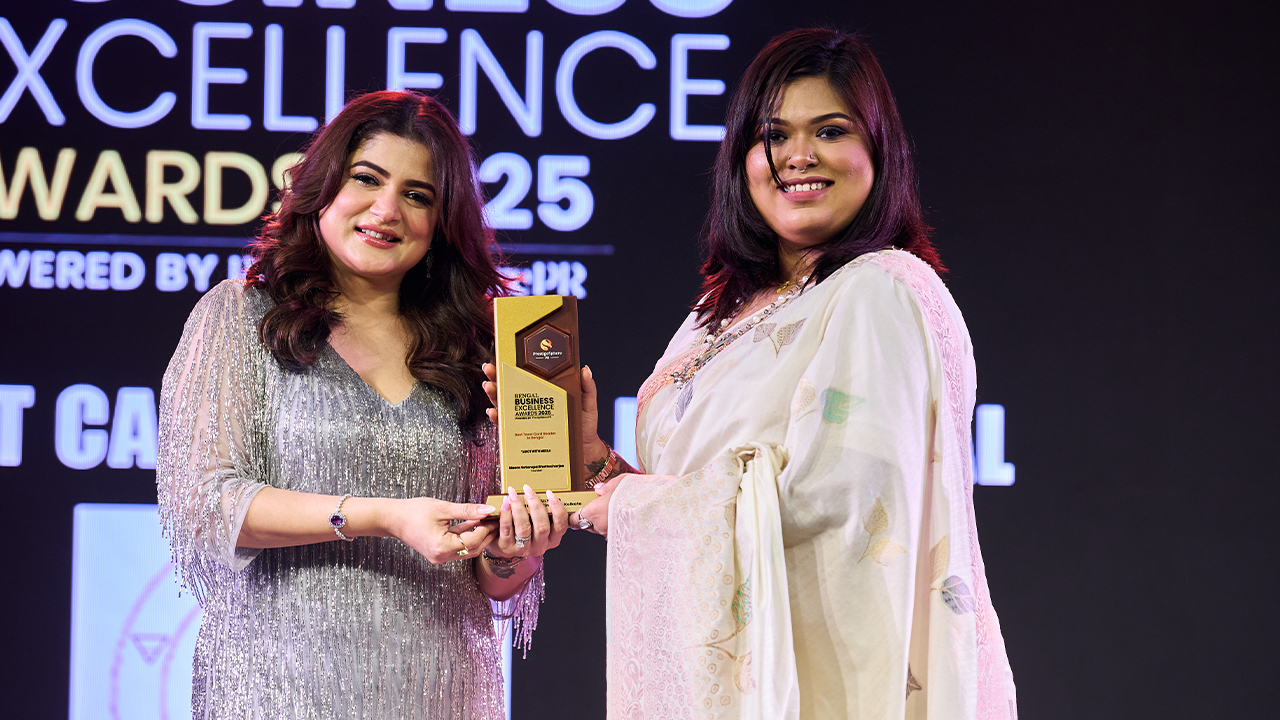 Renowned Tarot Card Reader Meera Satarupa Bhattacharya Honoured with the Bengal Business Excellence Award 2025