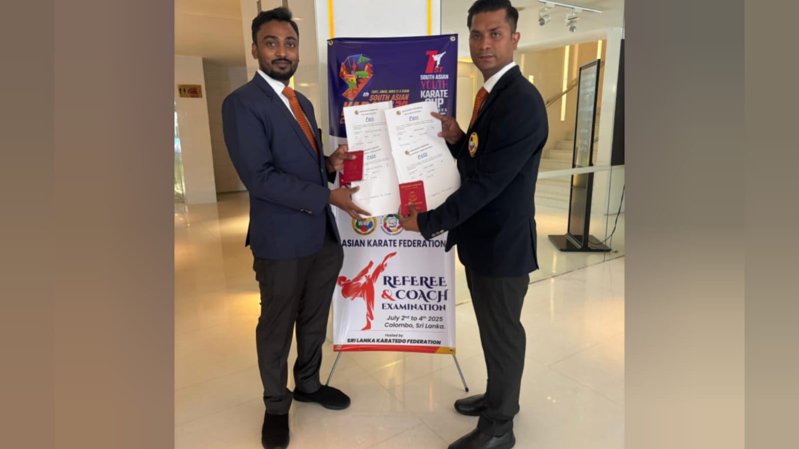 Mukesh Mishra Applauds Bihar’s Achievement as Two Karate Officials Clear AKF Judge Exam in Colombo