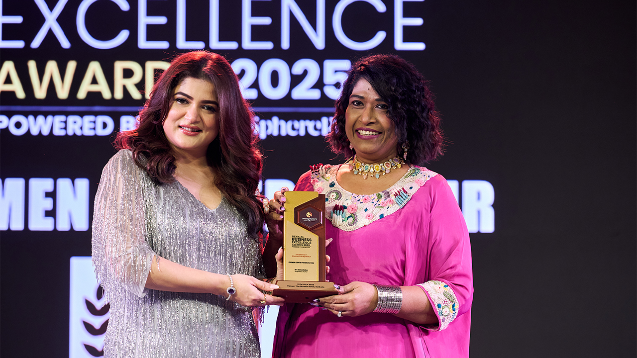 Dr. Soma Goho Honoured with Bengal Business Excellence Award 2025 for Women Entrepreneurship