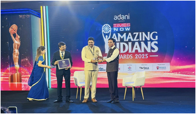 Oxygen Man of India: Deepak Vishwakarma Wins Times Now Amazing Indians Award 2025 for Environment and Sustainability