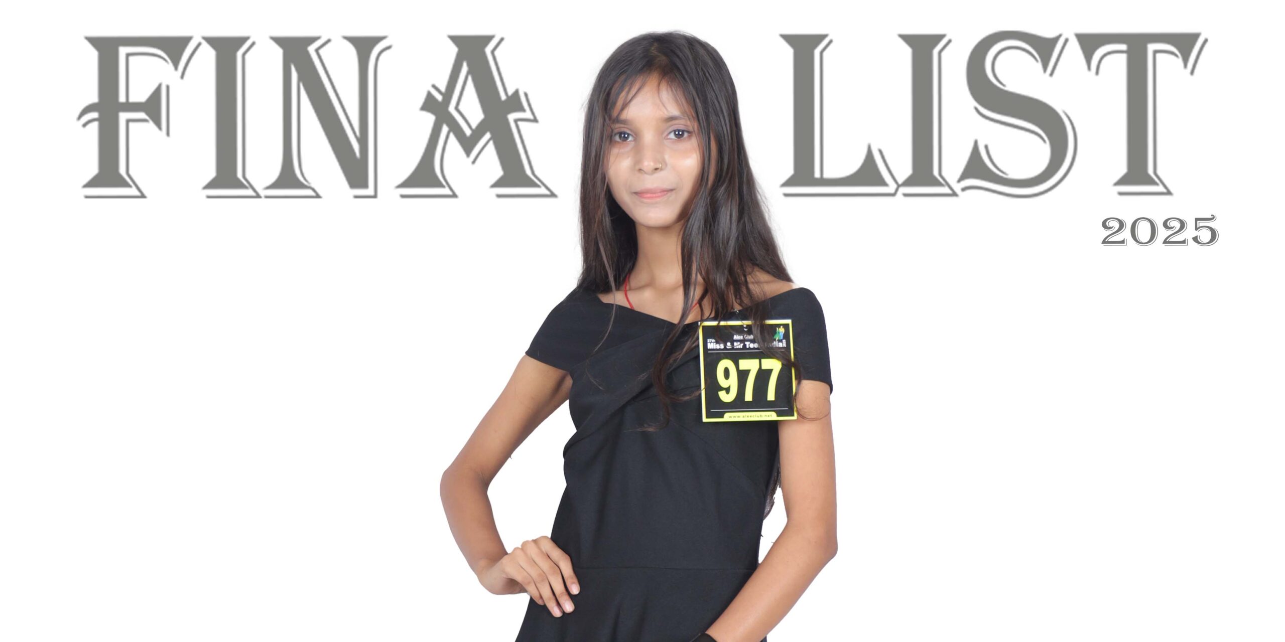 Gauri Bhagat from Bhagalpur Selected as Finalist in Alee Club 27th Miss & Mr Teen India 2025 – India’s Most Prestigious Teen Pageant