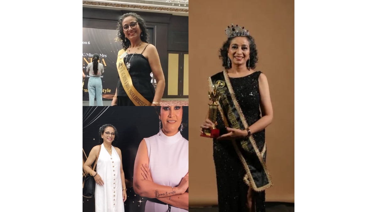 Josephine Margaret Dias: Crowned as VG Mrs India Empress Gracious – 2nd Runner Up 2025