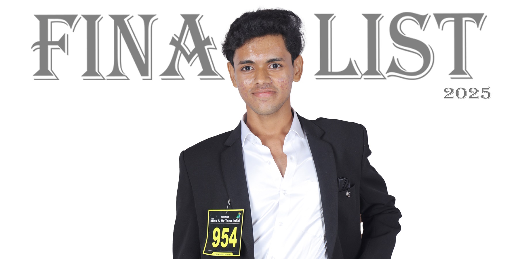 Vedant Verma from Pune Selected as Finalist for Alee Club 27th Miss &amp; Mr Teen India 2025