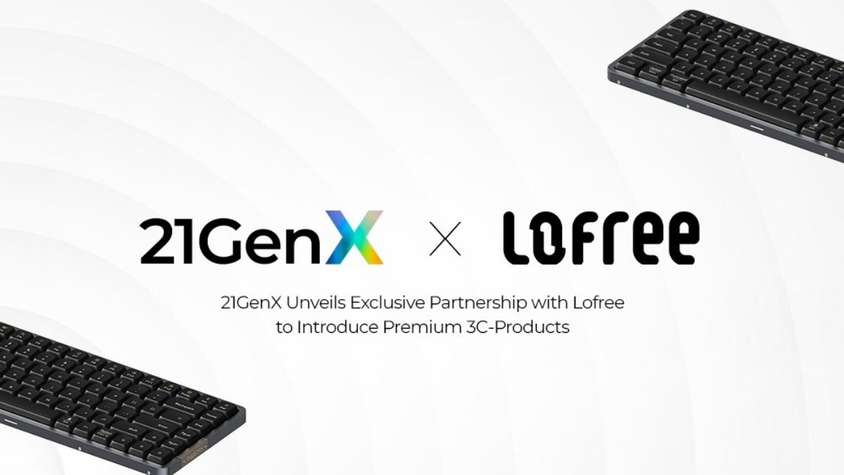 21GenX, Lofree Announce Exclusive Partnership for Premium Tech Gear