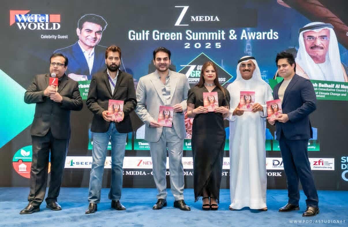 Ayesha Zaki Shines at Zee Gulf Green Summit 2025 with Film &amp; Book Launch