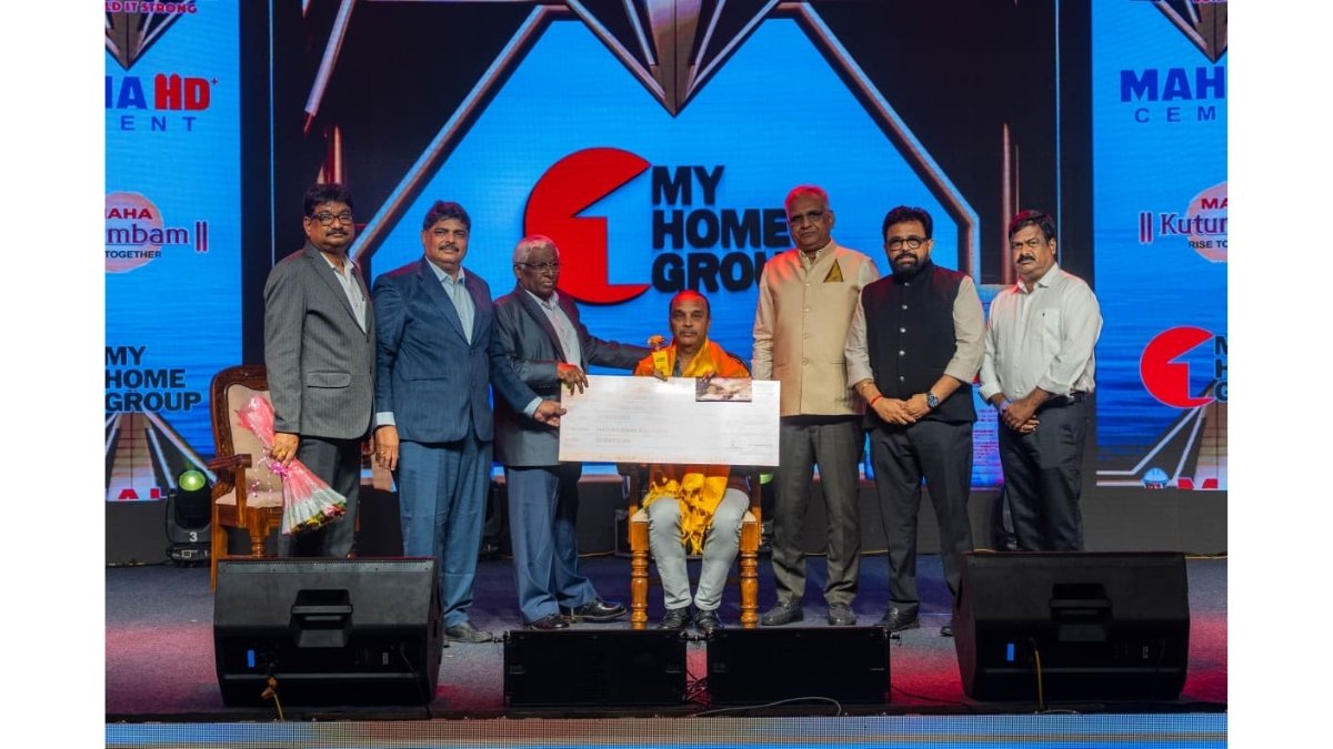 Maturu Rama Rao Steel India Private Limited Crowned Top Performer at Maha Cement's Mahakutumbam Awards