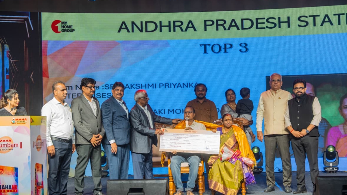 Sri Lakshmi Priyanka Enterprises Shines at Maha Cement's Mahakutumbam Awards