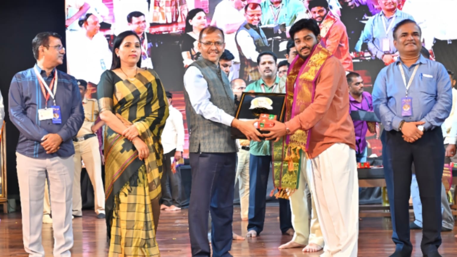 Delhi’s Akky Reddy Honoured with “Sai Play Button” at Shree Sai Social Media Summit 2025 in Shirdi