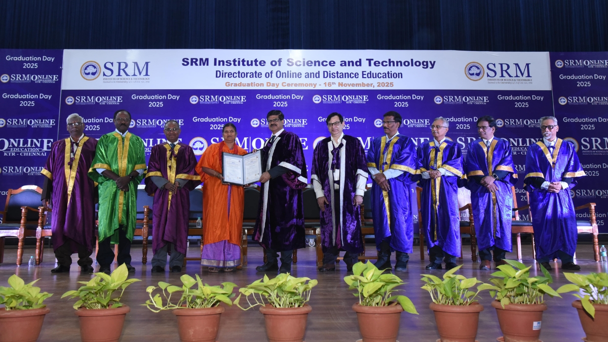 4000 Students Graduate from SRMIST's Online &amp; Distance Education Course 2025
