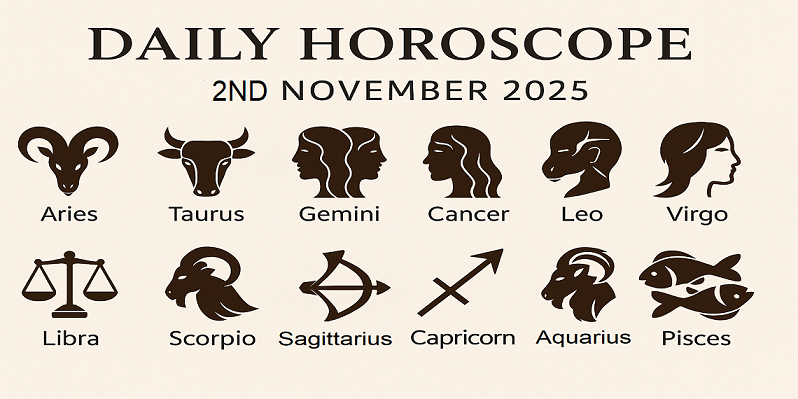 Daily Horoscope 2 November 2025 by Pt Umesh Chandra Pant